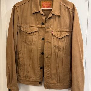 Levi's Men's Tan Denim Jacket